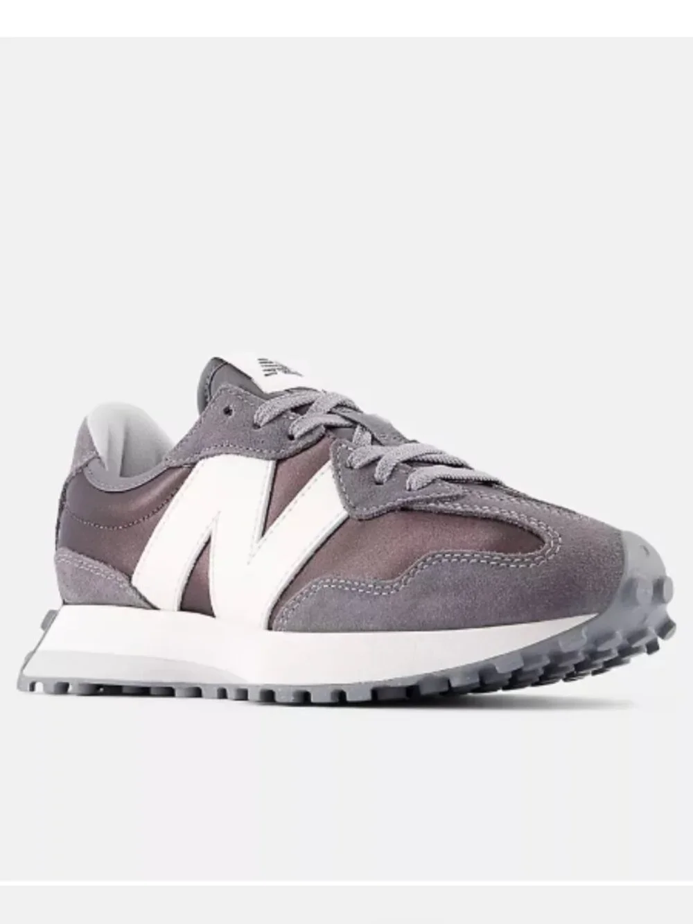 New Balance 327  Sneakers METALLIC Expresso Leather / White Men 10 / Women 11.5